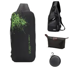 RAZER - 4 en 1 Mochila Bolso de hombro multifuncional