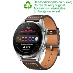 HUAWEI - Watch 3 Pro Classic Edition 2021 48mm LTE Reacondicionado SemiNuevo-Plata
