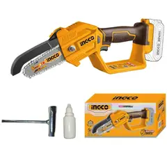 INGCO - Mini Motosierra CGSLI2058 20V 5 Poda Jardín Baretool