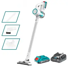 TOTAL - ASPIRADORA INALAMBRICA 20V, BATERIA Y CARGADOR TVLI2006