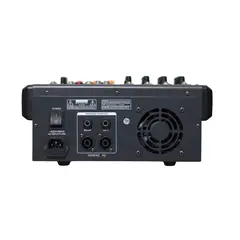 BATBLACK - Consola Amplificada 650W (325W X2) 4 Canales BT-1264