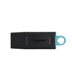 KINGSTON - MEMORIA USB DTX 64GB 3.2 NEGRO