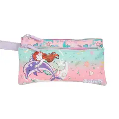 XTREM - Cartuchera modelo Sirena 3 compartimientos niña