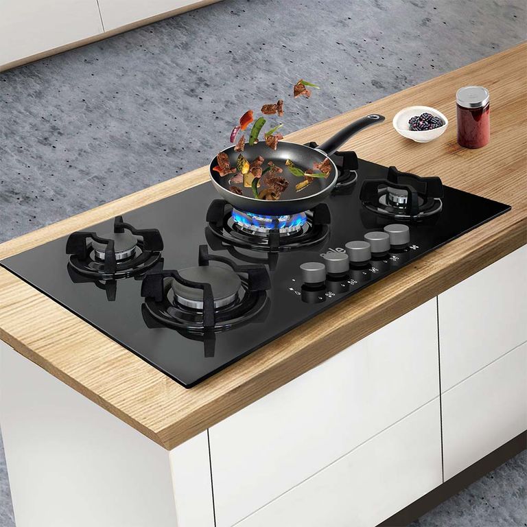 Cocina Empotrable 5 Hornillas 86 cm SOLCO033