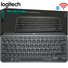 LOGITECH - MX Keys Mini Teclado Bluetooth Multi Device retroiluminado
