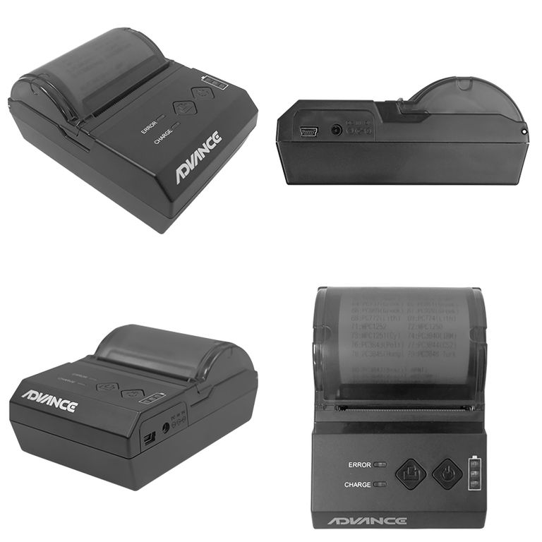 ADV-7011 Impresora Térmica de Tickets POS Inalámbrica 90 mms