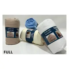 GENERICO - PACK DE 4 SÁBANAS 2 PLAZAS CON ELÁSTICO + 2 FUNDAS DE ALMOHADA