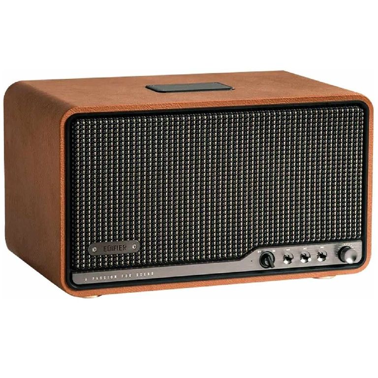 Parlante Activo S300 con Bluetooth, AirPlay 2, Control Remoto Marrón