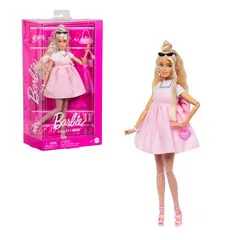 MATTEL - Muñeca Barbie Deluxe Fashionista Vestido Rosa