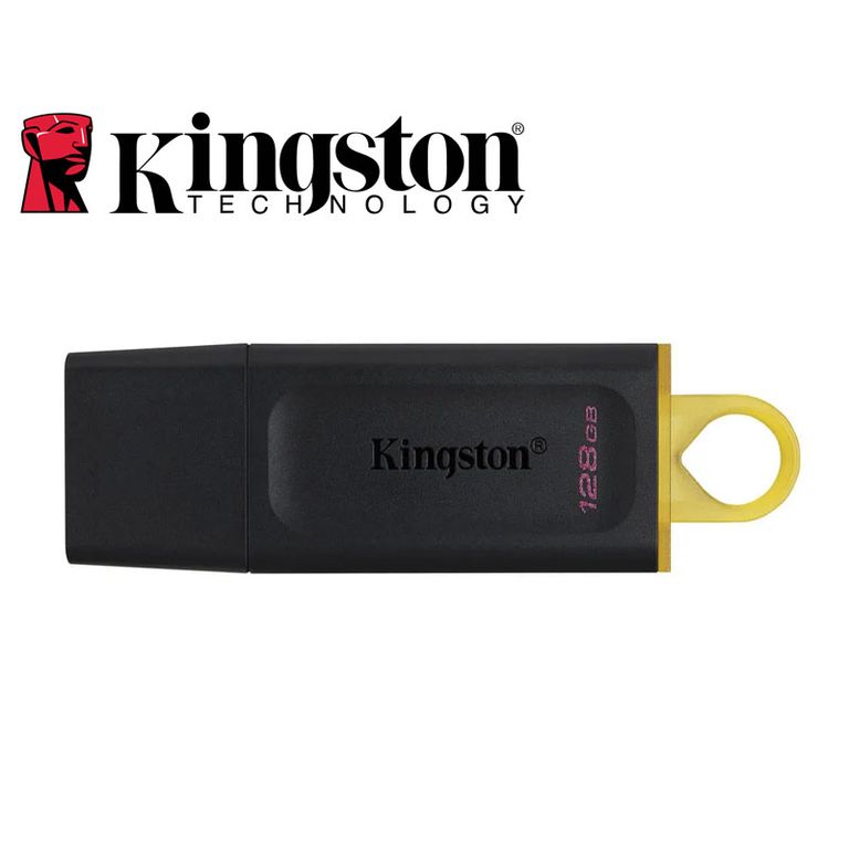 MEMORIA USB DTXS EXODIA S 128GB 3.2 NEGRO