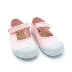 MAK SHOES - Zapatillas Bambas Niña Algodón Puntera de Goma