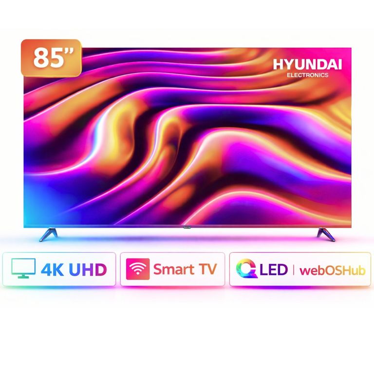 Televisor QLED 85 4K UHD webOS Modelo HYLED8502QW4KM