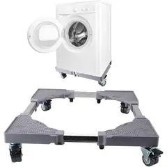 OEM - Soporte Antivibración Elevado para Lavadora - Ajustable y Fácil de Mover
