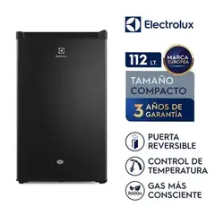 ELECTROLUX - Frigobar 122 Litros 1 puerta Negro ERA12D2P5AB
