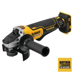 DEWALT - Esmeril Angular 4 1/2" 20V Xr 9000 Rpm Baretool DCG413B
