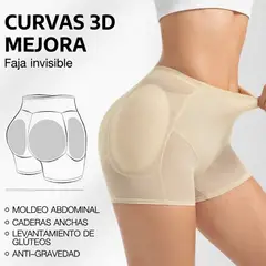 GENERICO - FAJA GLÚTEOS CADERAS PUSH UP MOLDEADOR INVISIBLE CURVAS NATURALES LEVANTA POMPIS GENIEKA