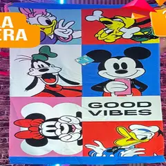 GENERICO - Toalla de Playa Infantil Micky Mouse