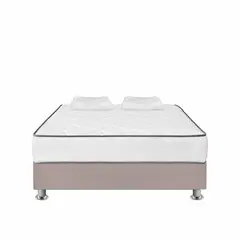 FORLI - Cama Igneo Beige Queen