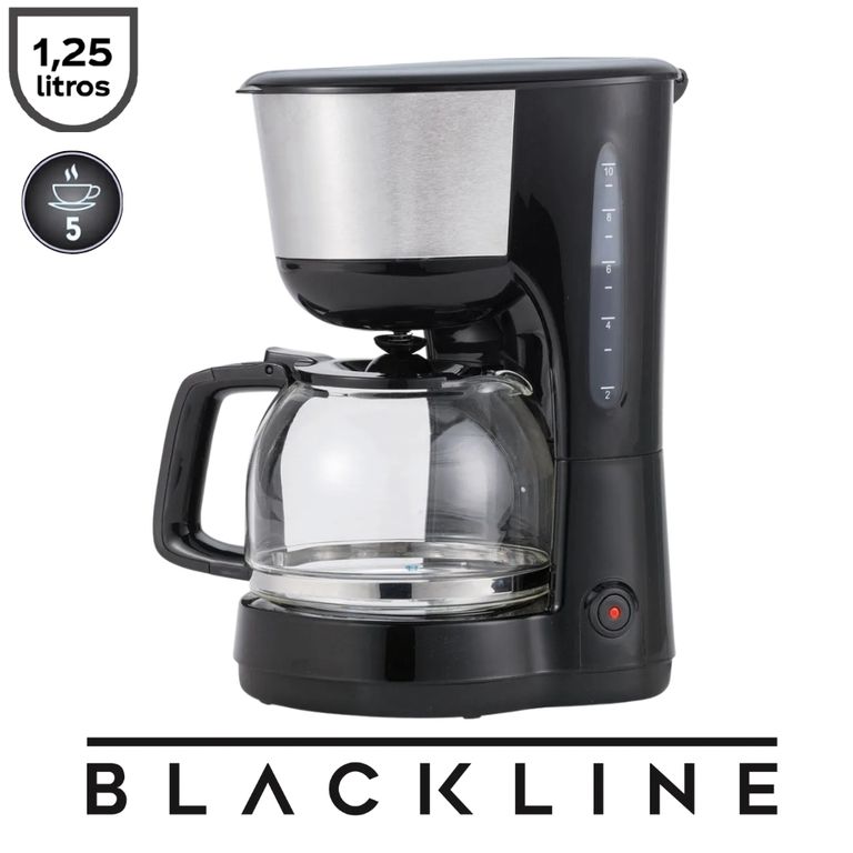 CAFETERA 125LT COLOR NEGRO MOD CM4313A-CB
