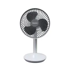 TAURUS - Ventilador Portátil de Escritorio Austro Recargable 6” con 4 Velocidades y USB-C