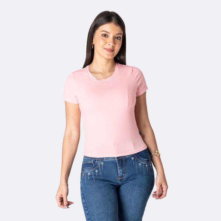 Polo Basico Jersey Full Lycra Fijji Mujer