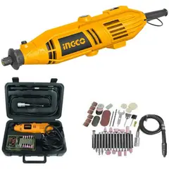 INGCO - MINI TORNO GRINDER MULTIPROPOSITO 130W + 52 ACCESORIOS - MG1309