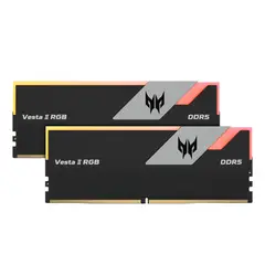 PREDATOR - Memoria U-DIMM Vesta II RGB, 32GB 2x16GB DDR5-6000MHz, PC5-48000, CL32, 1.35V.