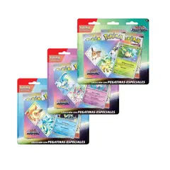 POKEMON - TCG Prismatic Evolutions Tech Sticker Colections Español Cu