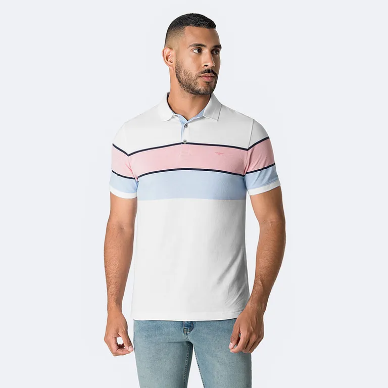 Polo Box Moda Pique Lukem Hombre