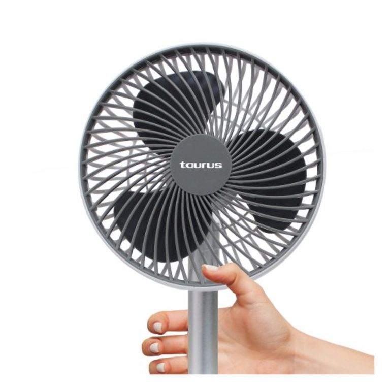 Ventilador Portátil de Escritorio Austro Recargable 6” con 4 Velocidades y USB-C