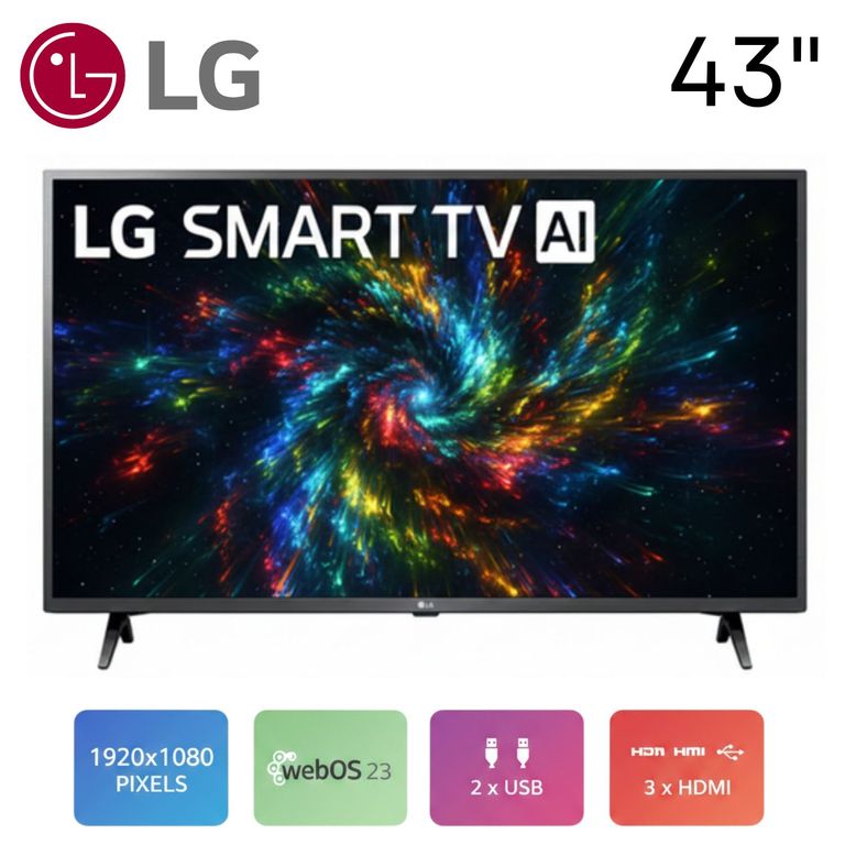 Televisor SMART 43LR6000PSA 43 Pulg Full HD THINQ AI