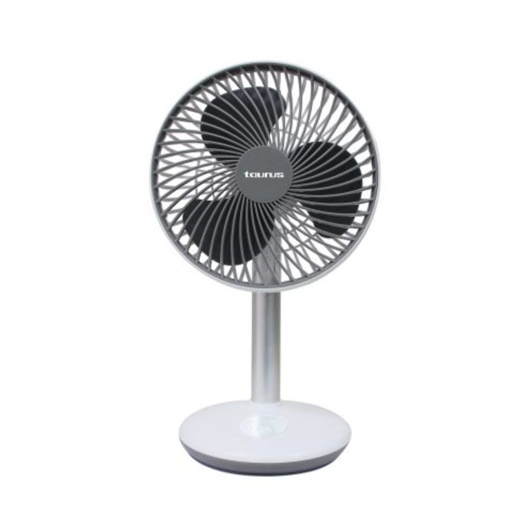 Ventilador Portátil de Escritorio Austro Recargable 6” con 4 Velocidades y USB-C