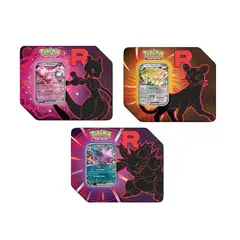 POKEMON - TCG Team Rocket Tin Pack 3 Ingles C/u