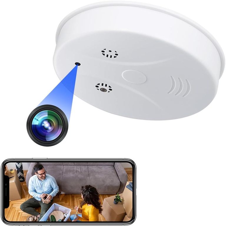 Cámara Espía Tipo Detector de Humo Wifi WC003