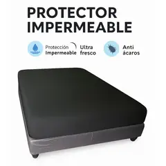 RIVESI - Protector de Colchón Impermeable Antiácaros Resistente a Chinches y Lavable