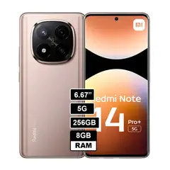 XIAOMI - REDMI NOTE 14 PRO PLUS 5G 256GB 8GB RAM -DORADO