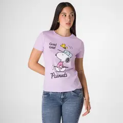 SQUEEZE - Polos Polo Moda Jersey Kiran-Snoopy Mujer