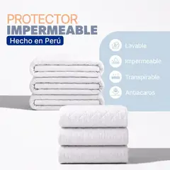 RIVESI - Protector de Colchón Impermeable Antiácaros Resistente a Chinches y Lavable