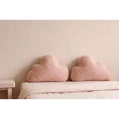 ZALMOHADAS - Set de Cojínes Nube Rosa Estilo Japandi - Deco Home Baby