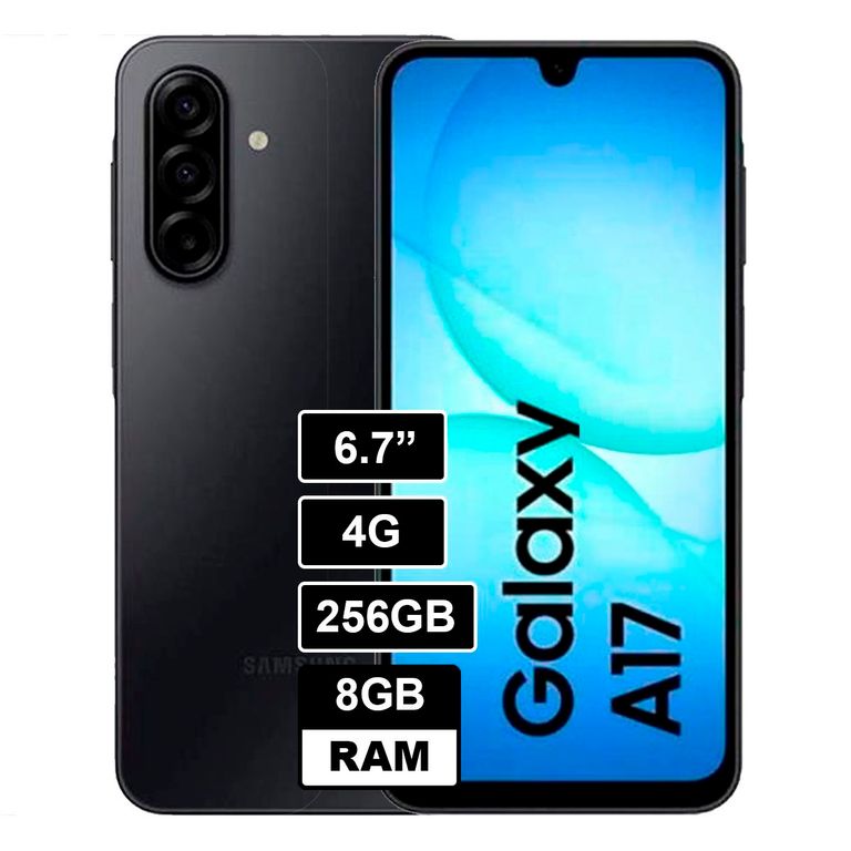 Smartphone galaxy A17 4G 8GB 256GB NEGRO