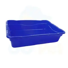 GENERICO - Bandeja Sanitaria Simple para Gatos - COLOR AZUL