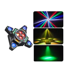GENERICO - Barra Led Luz Laser 4 Brazos Para Fiesta Discoteca Eventos