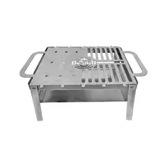 MEAT MASTER - Parrilla Camping Inoxidable