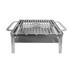 MEAT MASTER - Parrilla Camping Galvanizada