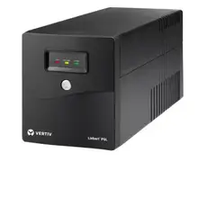 GENERICO - UPS Vertiv Monofásico Interactivo Liebet PSL 220V, 650VA/360W, Torre, 6 salidas NEMA 5-15R