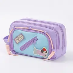 GENERICO - Cartuchera Nice day 3 compartimientos-rosado