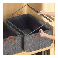 GENERICO - ORGANIZADOR DE ROPA PLEGABLE CON TAPA