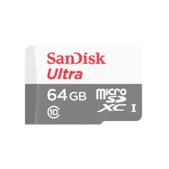 SANDISK - MEMORIA MICRO ULTRA SDXC CLASS10 64GB P-N SDSQUNR-064G-GN3MA