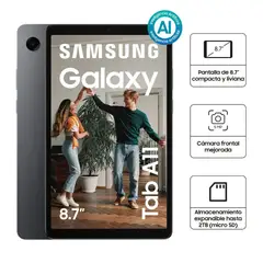 SAMSUNG - TABLET GALAXY TAB A11 WIFI 8.7 4GB + 64GB GRIS