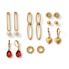 ESIKA - Set Aretes x7 Power Energy Finart